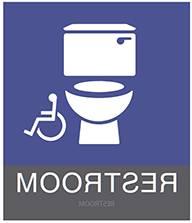 Accessible and Gender-Inclusive Restroom Sign